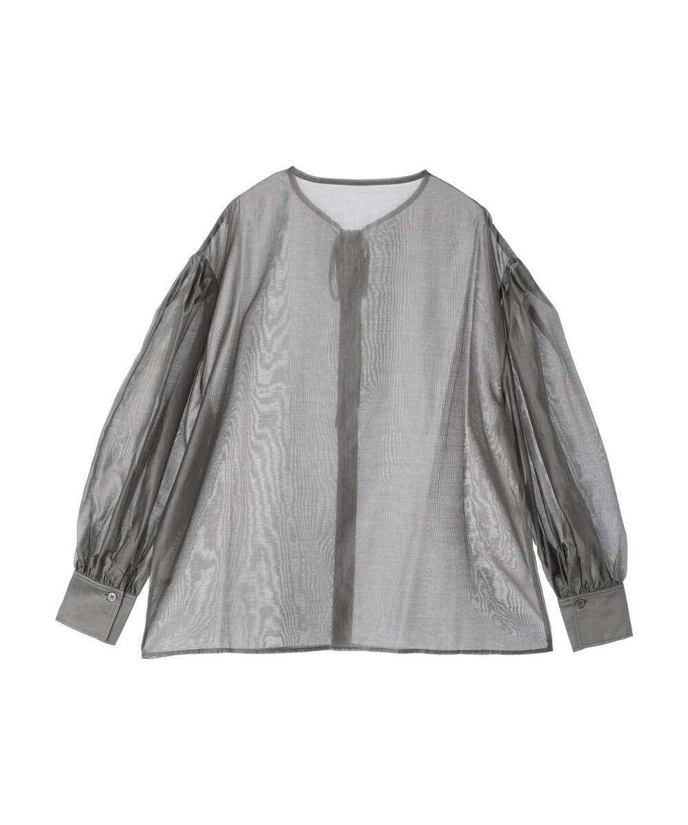 Green Parks AnriettMusee シアーボリュームスリーブブラウス 