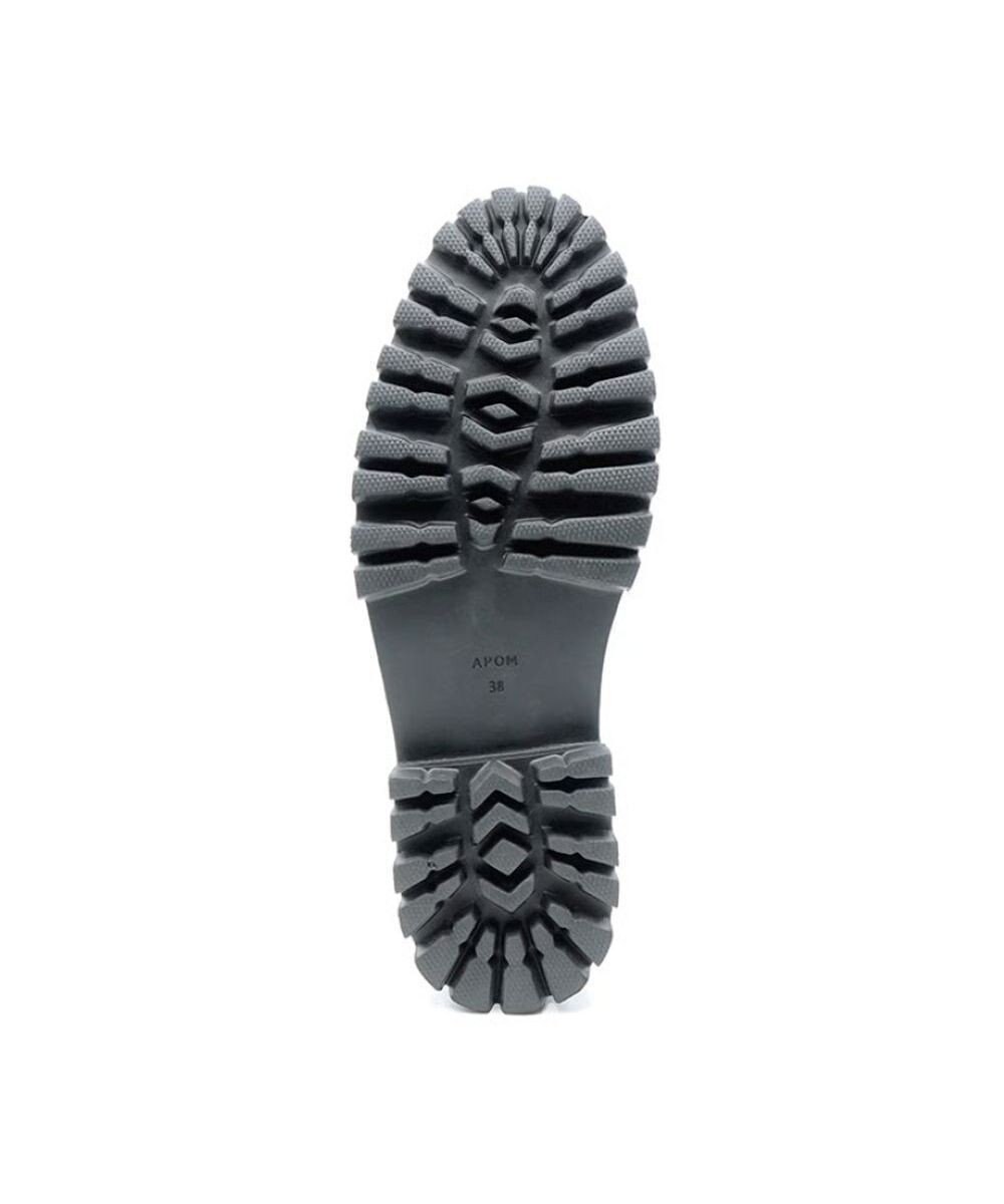 APOM プラットフォームスリングバックモカシン40 