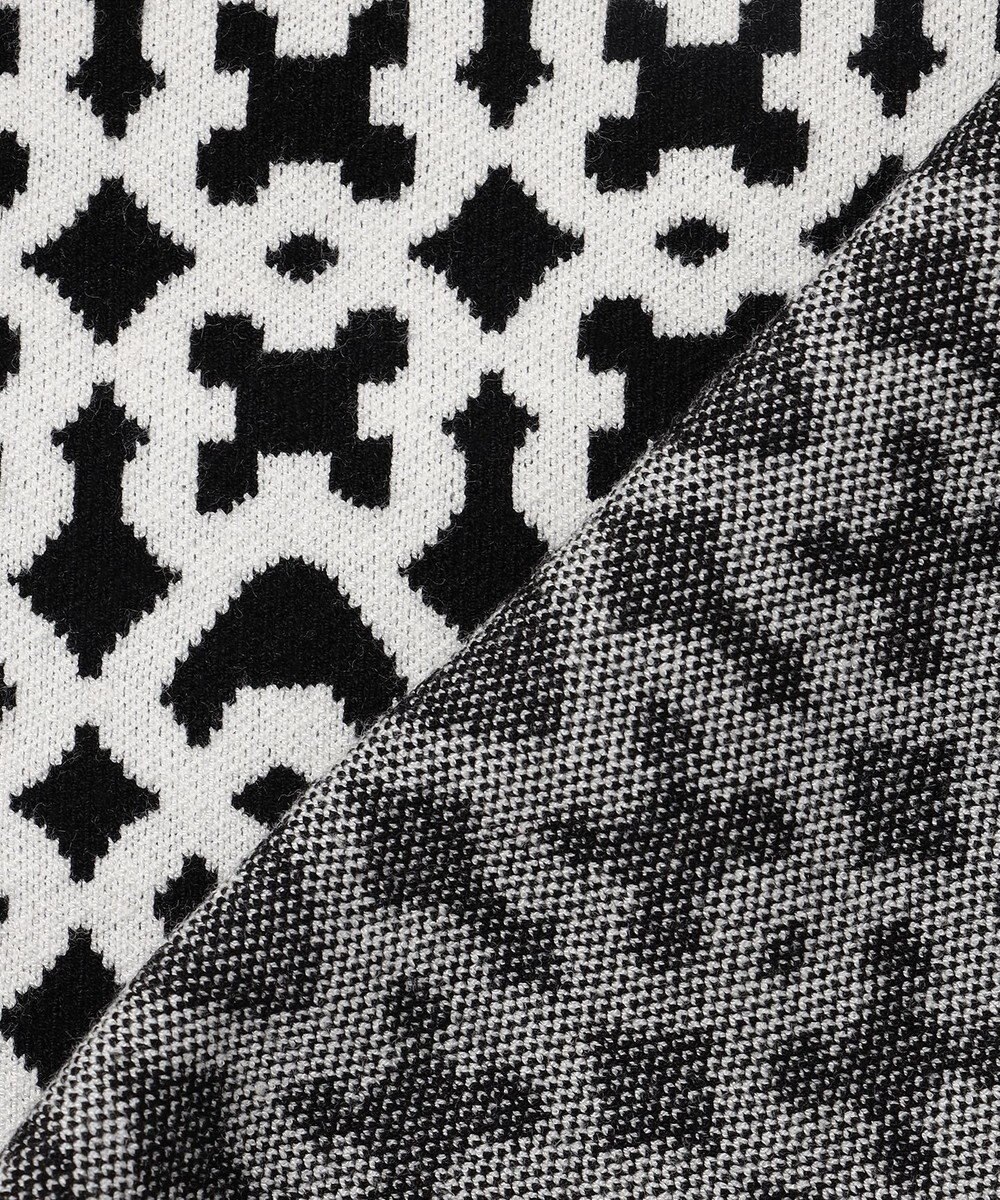 23区GOLF 【WOMEN】モノグラムジャガードセーター 