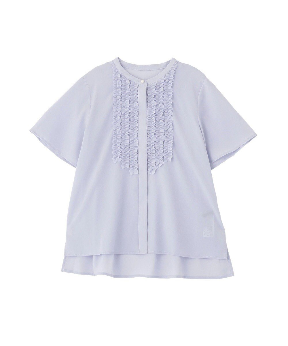 YECCA VECCA フリルデザインブラウス 