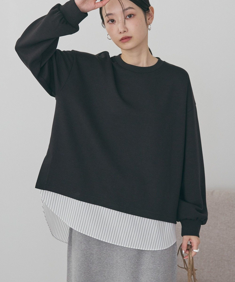 AMERICAN HOLIC シャツテールドッキングプルオーバー 