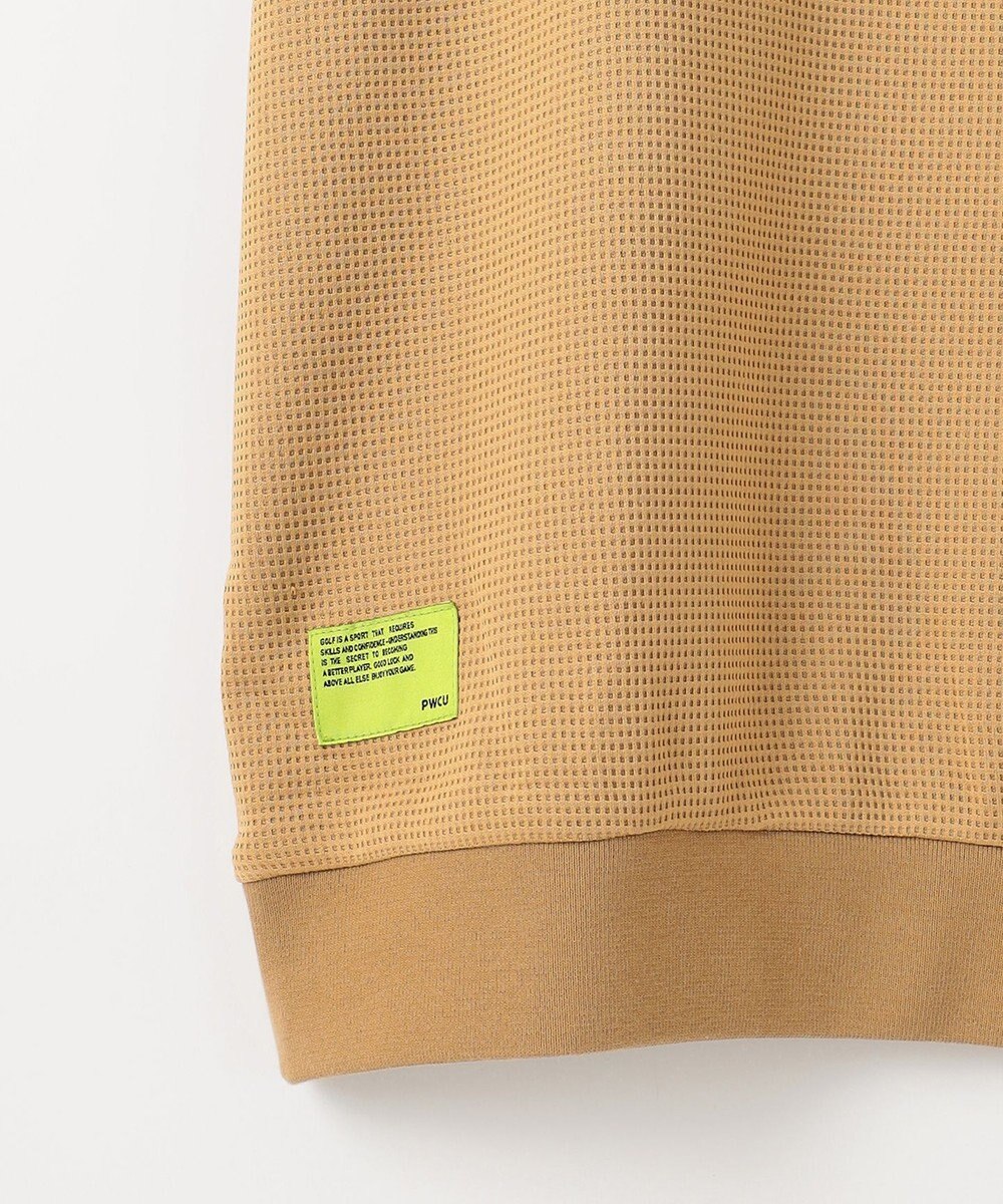 PW CIRCULUS 【GOLF OUT掲載アイテム】【MEN】ワッフルポロ ゴルフ 