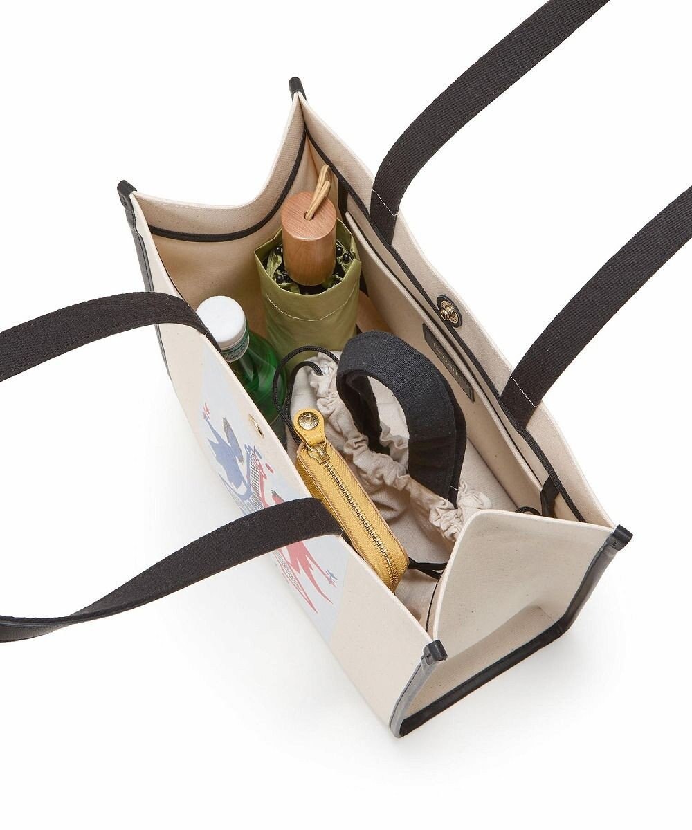 TOPKAPI 【Breath TOPKAPI】サヴィニャック × Breath TOPKAPI アート プリント オーガニックキャンバス トート バッグ 