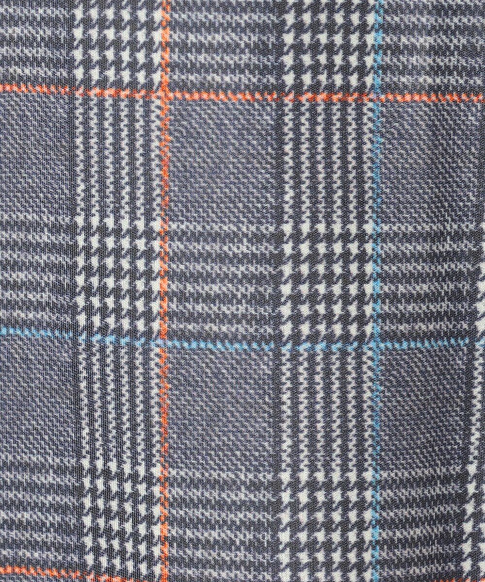 23区GOLF 【WOMEN】チェック長袖ポロシャツ 