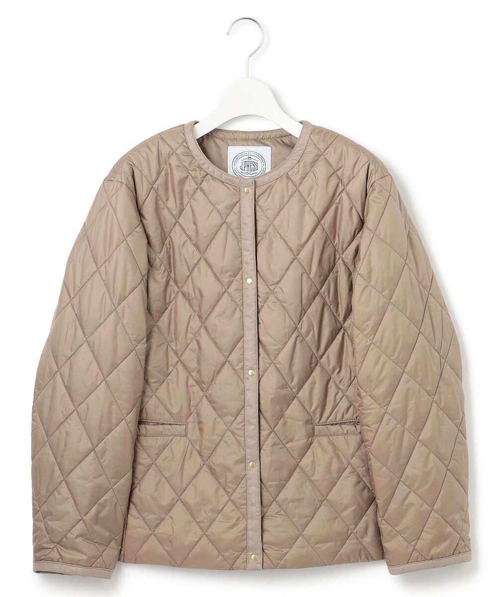 J.PRESS LADIES L 【WEB限定カラーあり・洗える】コンパクトタフタキルティング ブルゾン 