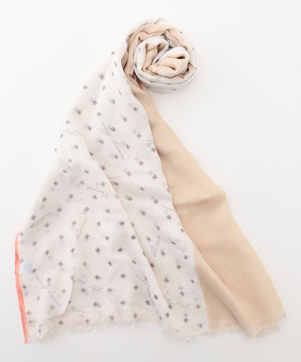 J.PRESS LADIES プリント ストール 