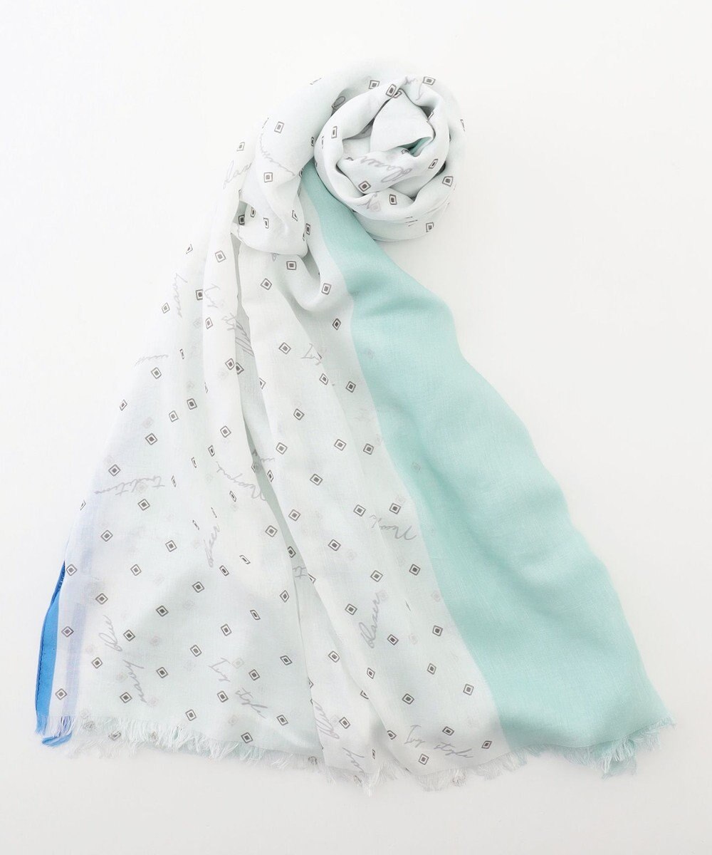 J.PRESS LADIES プリント ストール 