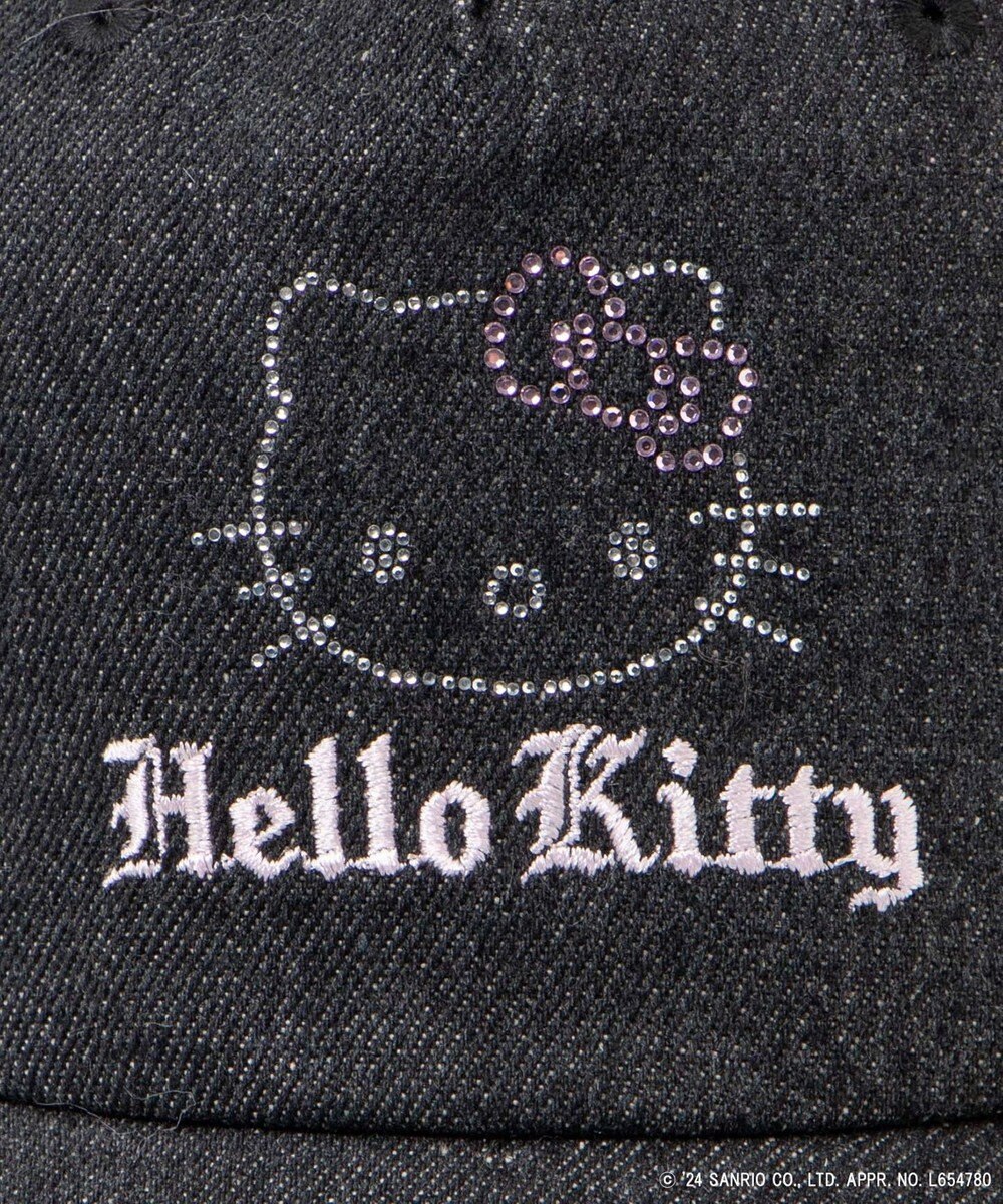 WEGO 【サンリオ】HELLOKITTYコラボデニムキャップ 
