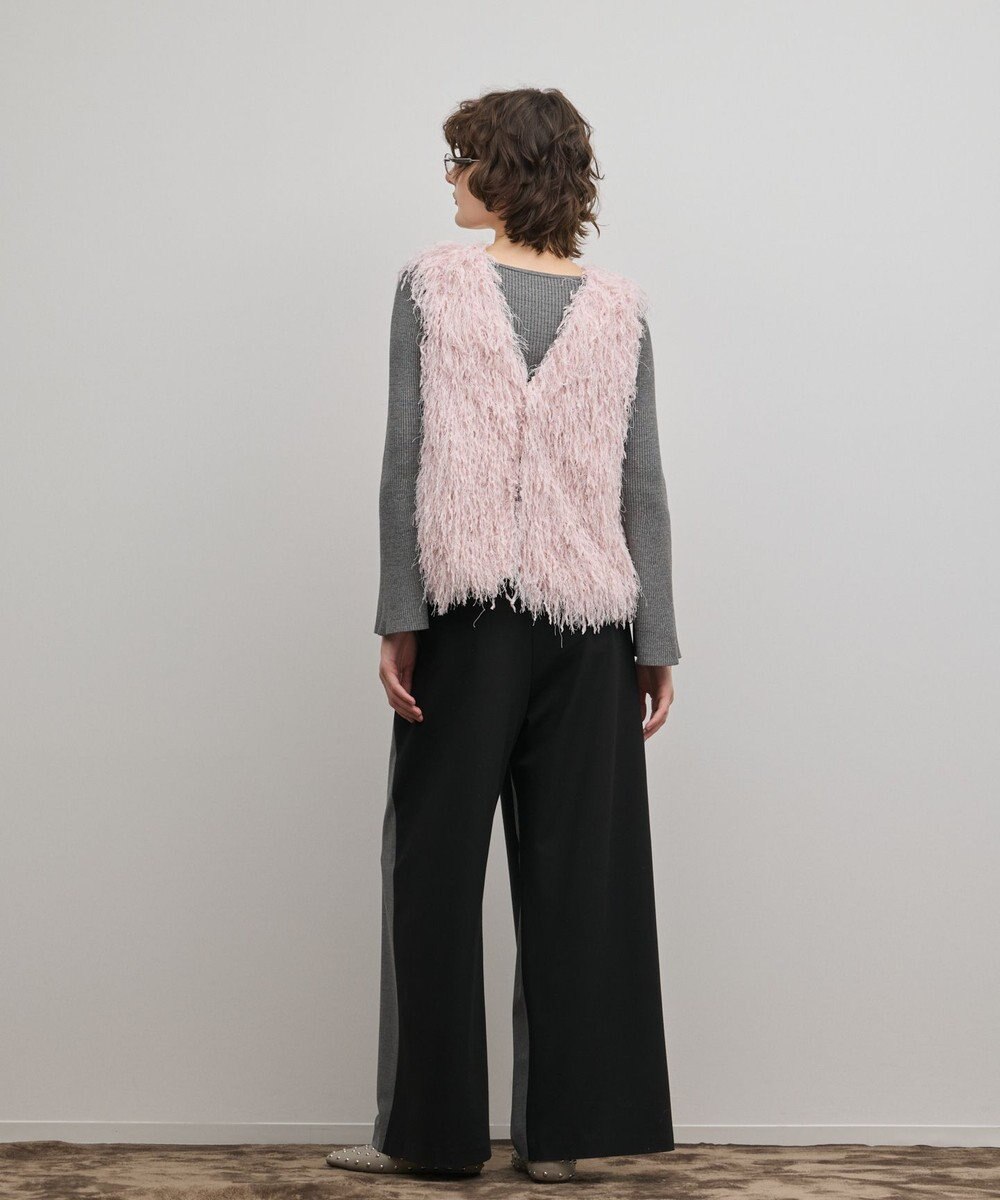 GRACE CONTINENTAL フリンジベスト 