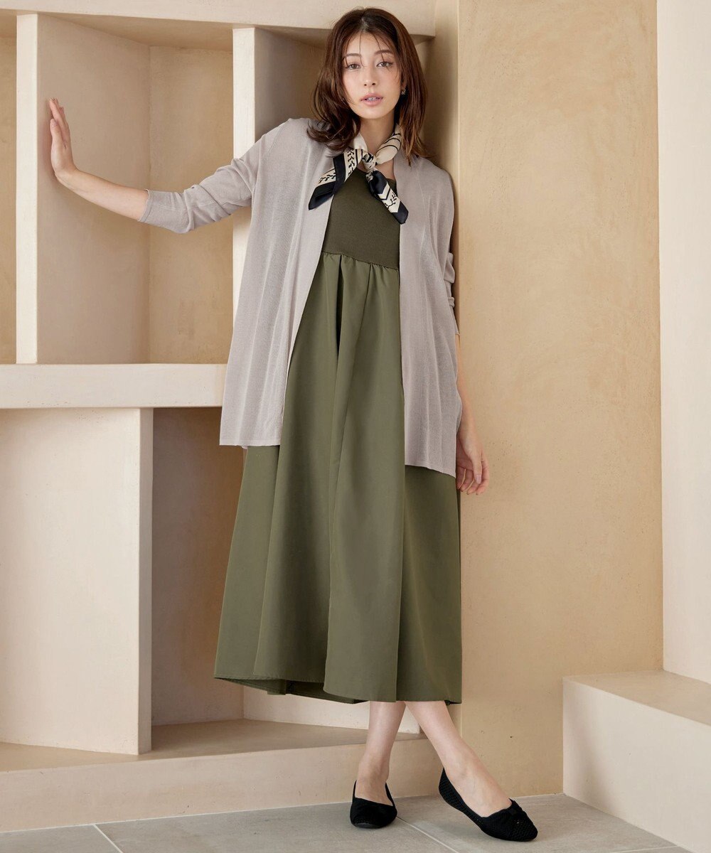 Tiaclasse L 【新色追加・UVケア・接触冷感】ロングトッパーカーディガン 