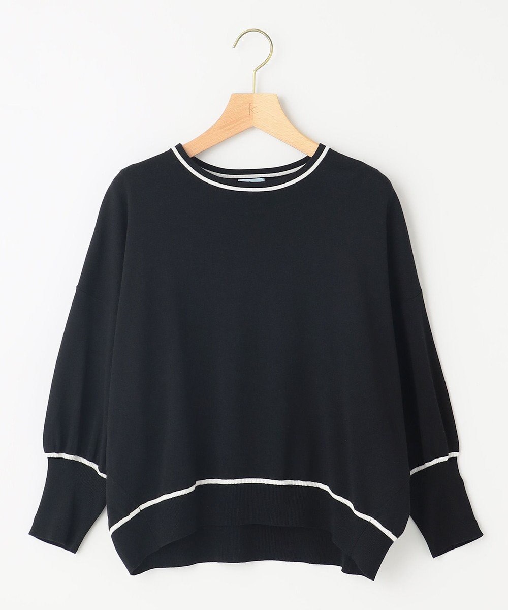 組曲 ドルマンスリーブ7分袖 ニットＴ 