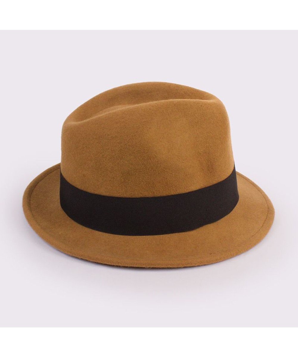 ATRENA 【UNISEX】グログラン巻きマニッシュ 中折れハット Mサイズ 