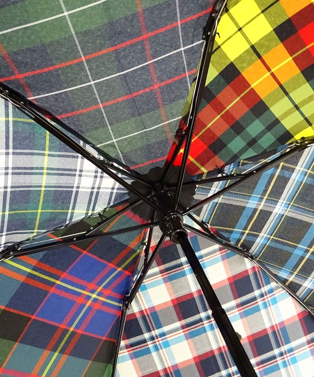 +RING 【プラスリング】【数量限定】【UVカット90%以上】レディース向け 晴雨兼用 折傘 CHK T1189 NEW COLLECTION 