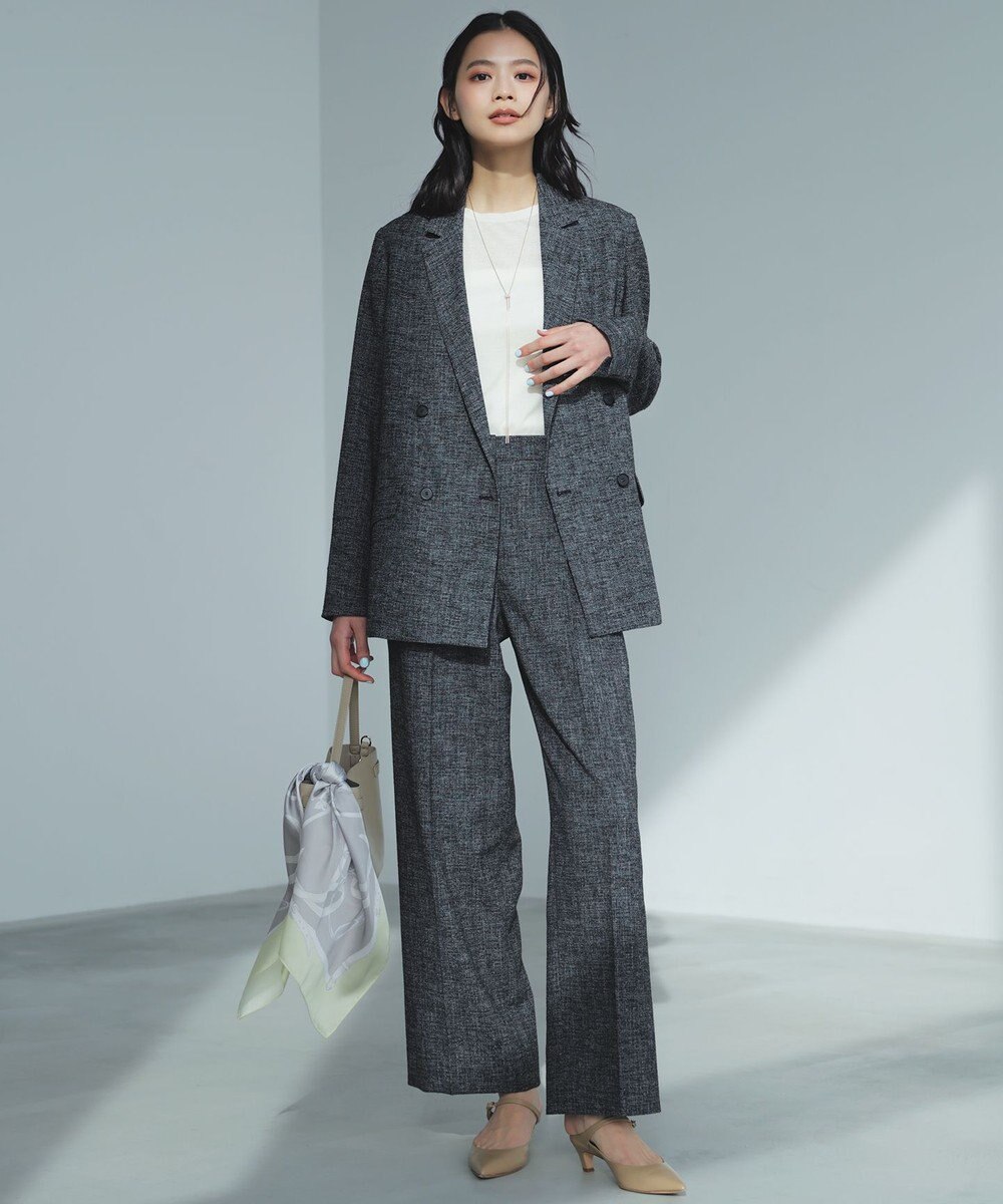 23区 L 【見上愛さん着用】シアーフライス レイヤード ロンTEE 