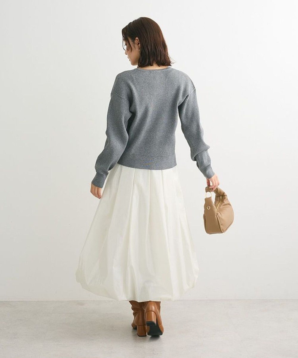 Green Parks ＺＩＰ付きニットカーディガン 