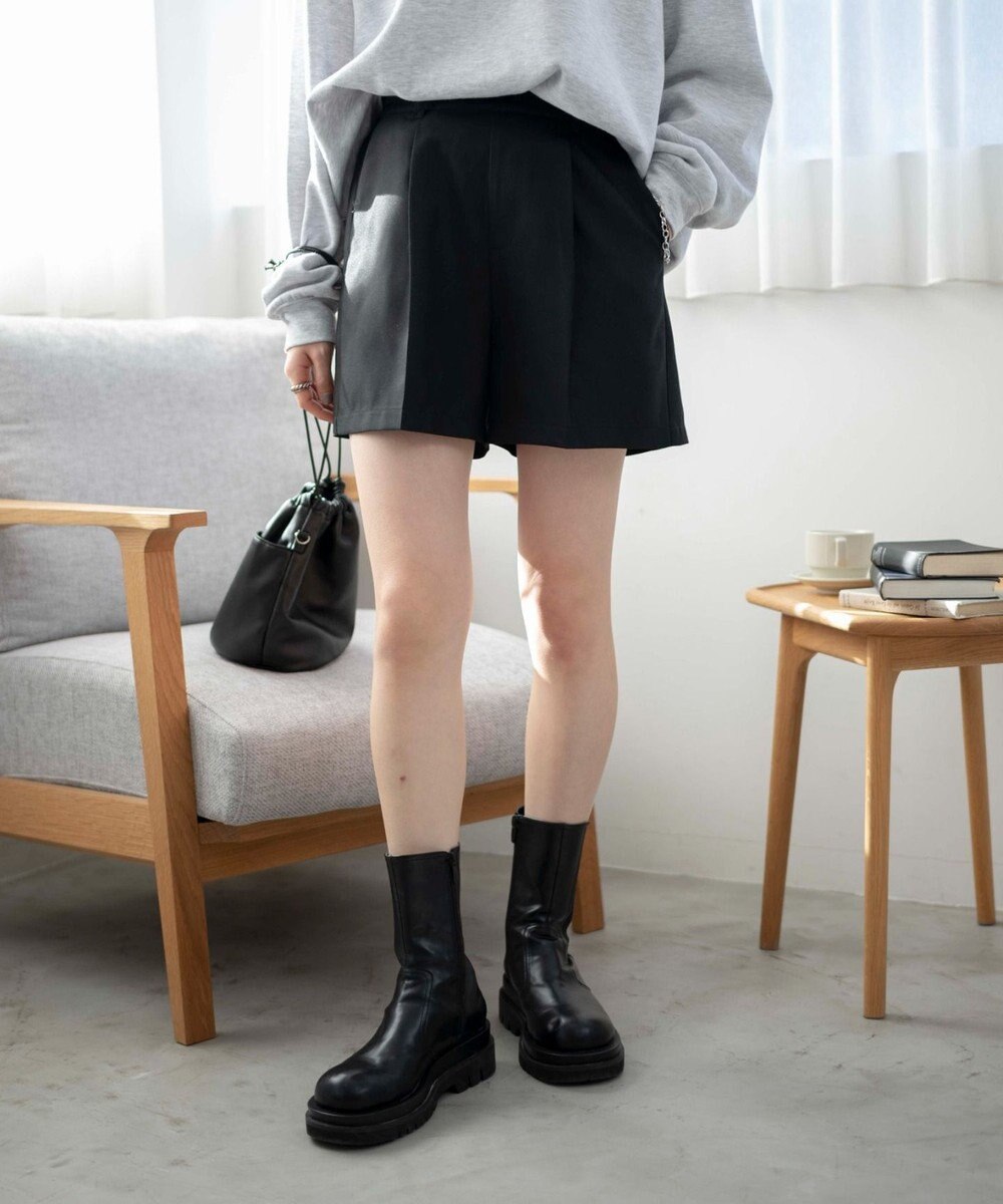 WEGO タックショートパンツ 