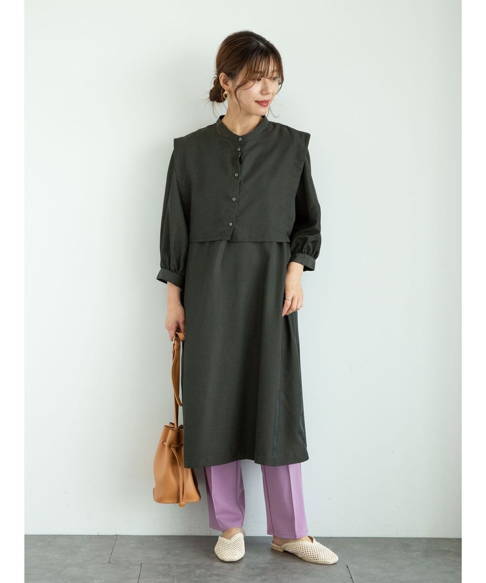ラップ７分袖ワンピース Green Parks ファッション通販 公式通販 オンワード クローゼット