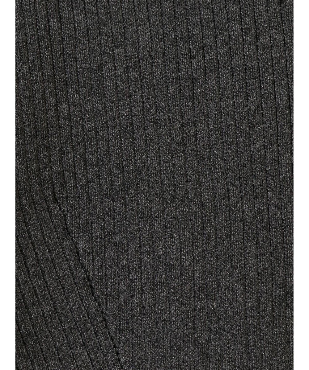 earth music&ecology バイカラートリムニットカーディガン 