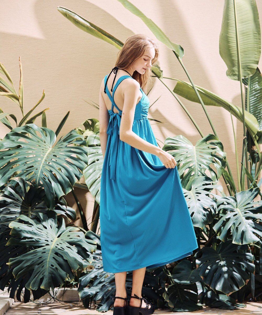 San-ai Resort（三愛水着楽園） マキシワンピース　M　【San-ai Resort（サンアイリゾート）】 