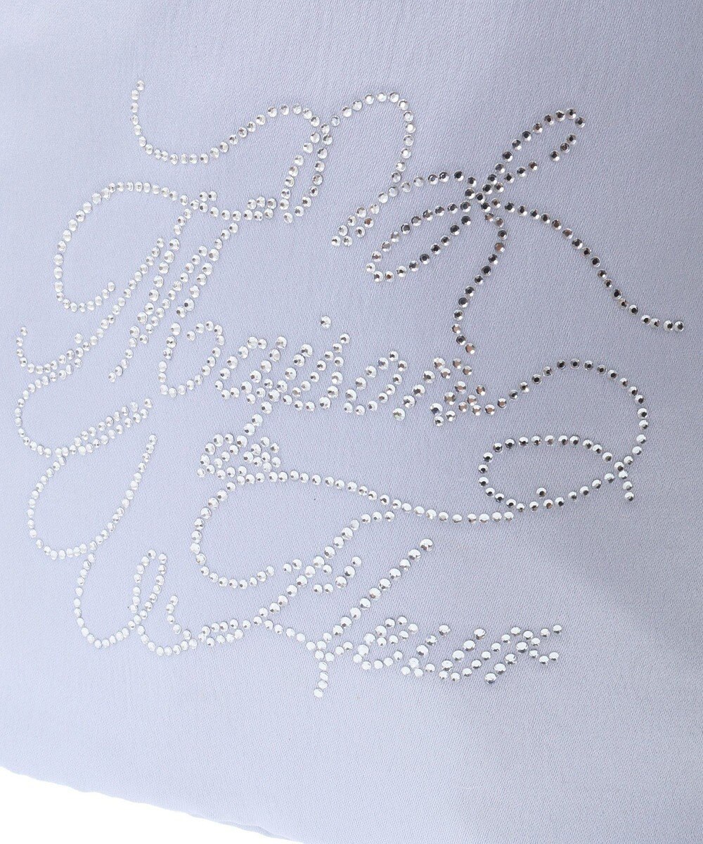 Maison de FLEUR EC限定チュールハンドルラインストーンショルダー 