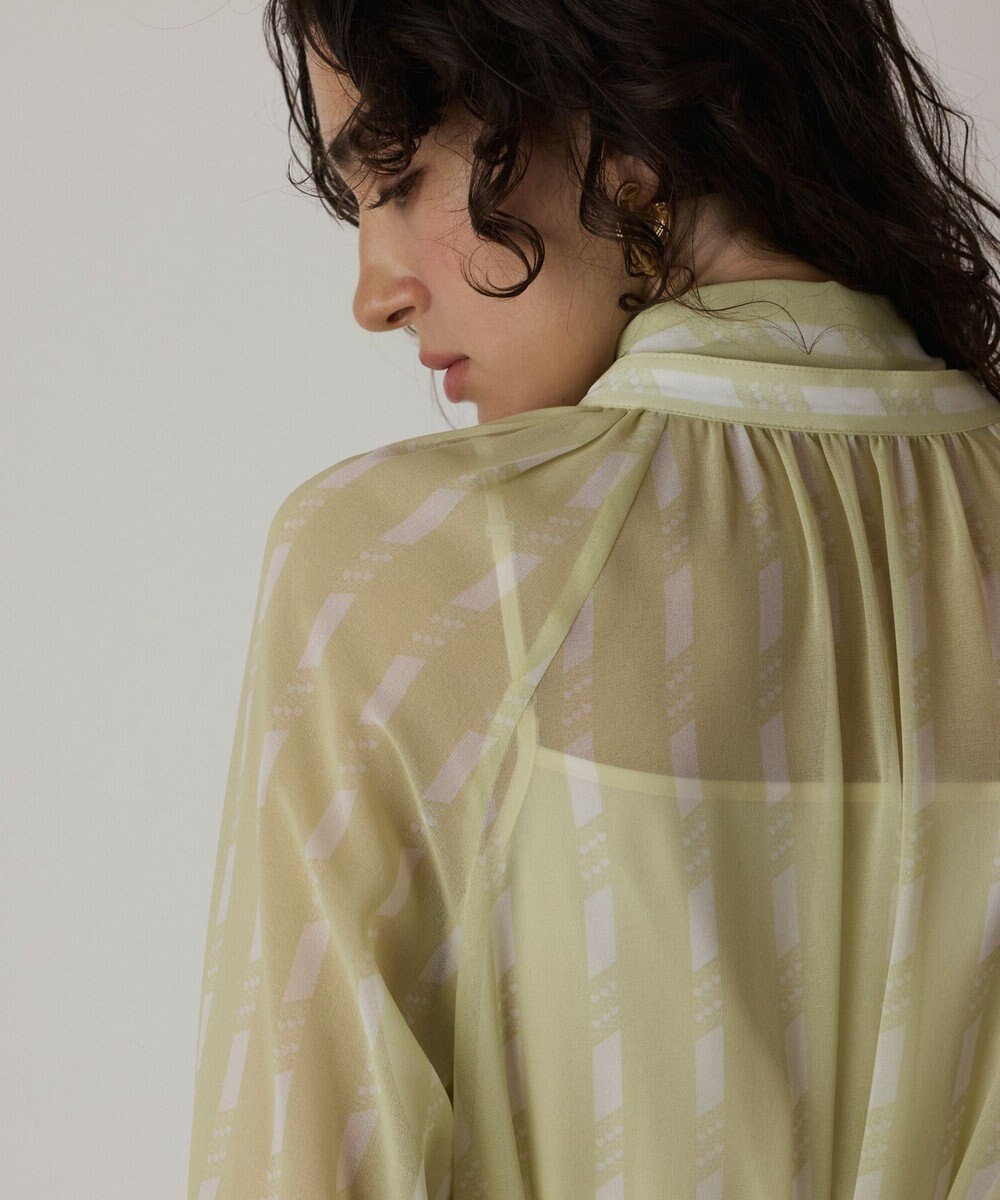 GRACE CONTINENTAL ハートストライプワンピース 