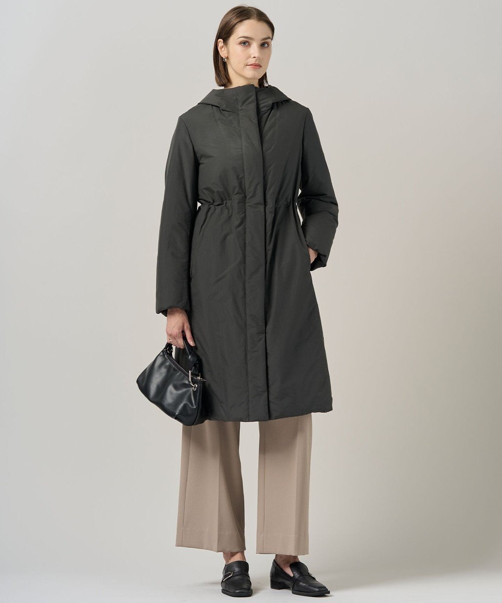 ICB L 【WEB＆一部店舗限定・撥水加工】ADSダウン  フーデットロングコート 