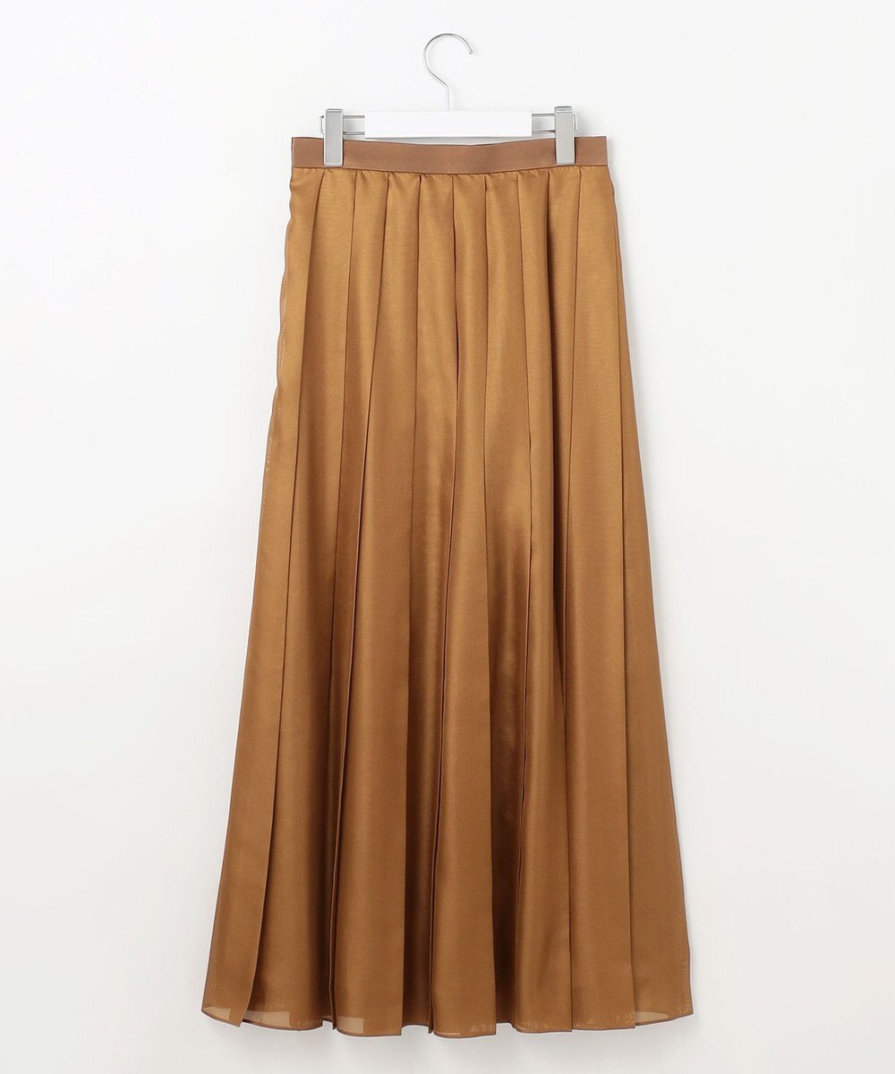自由区 【カトリエムブーケ】Jupe brillante プリーツスカート 