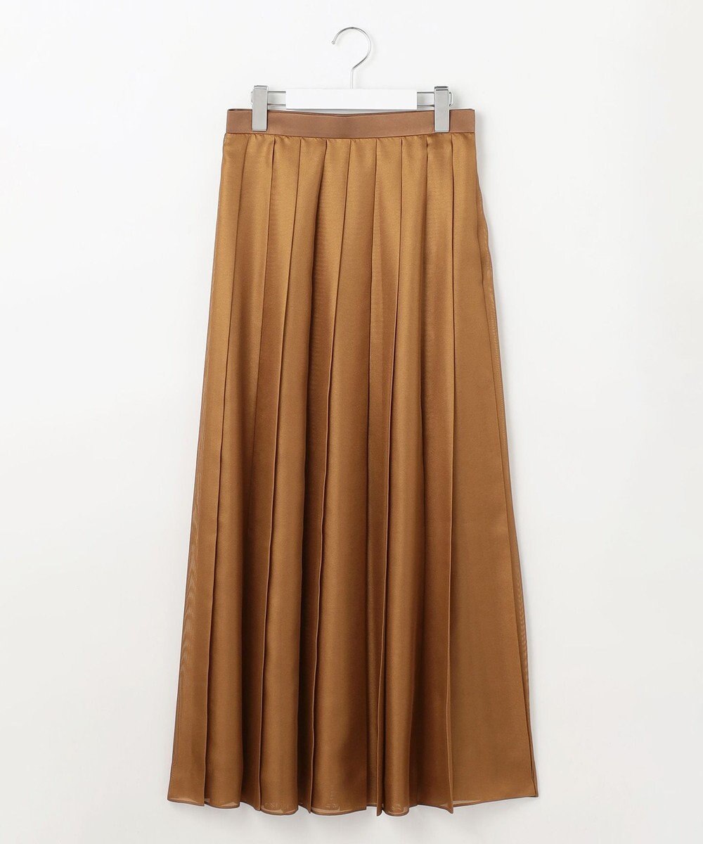自由区 【カトリエムブーケ】Jupe brillante プリーツスカート 