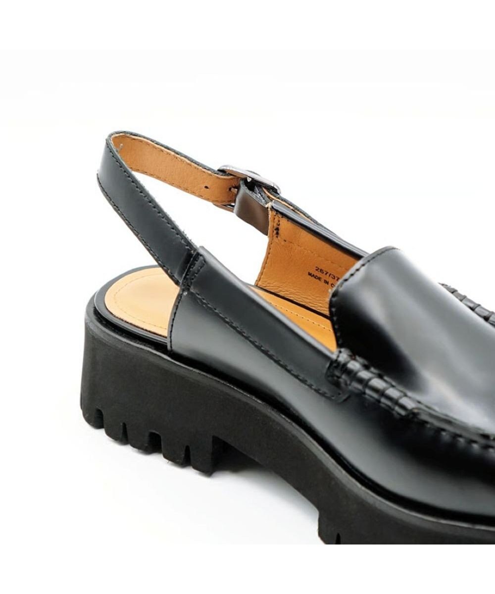 APOM プラットフォームスリングバックモカシン40 