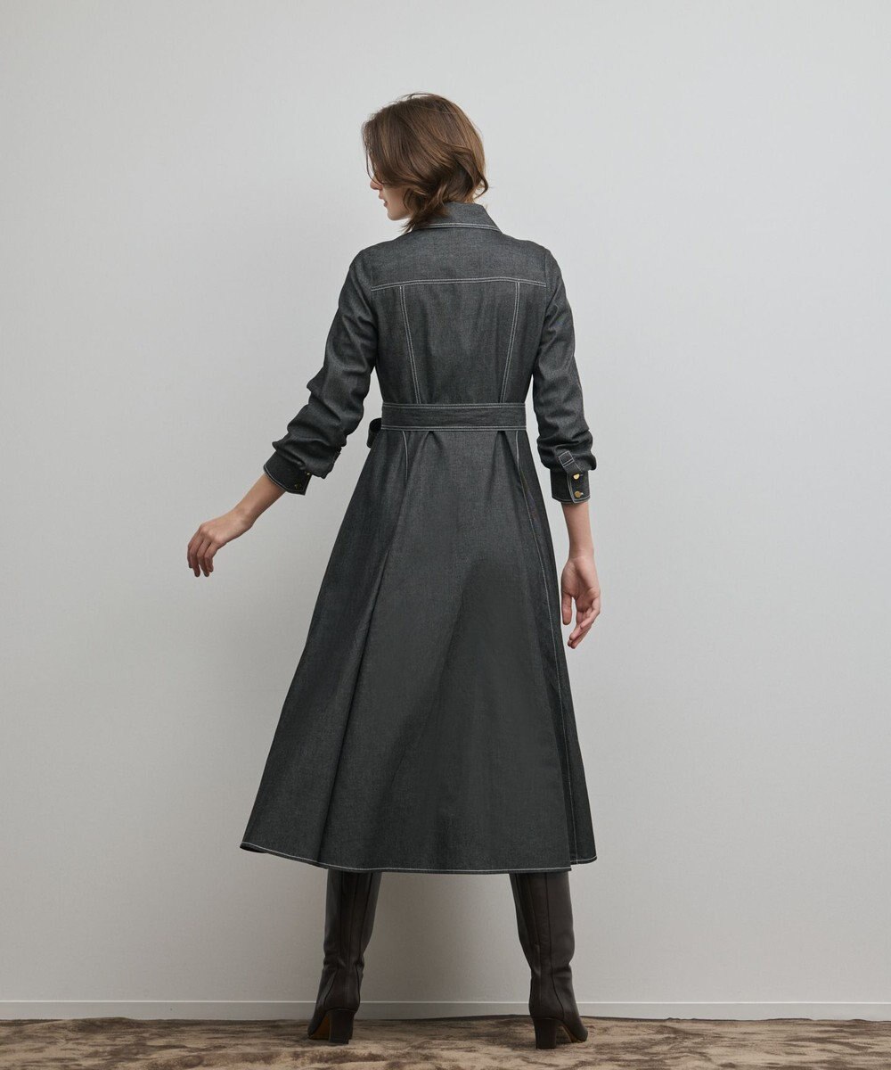 GRACE CONTINENTAL シャツフレアワンピース 