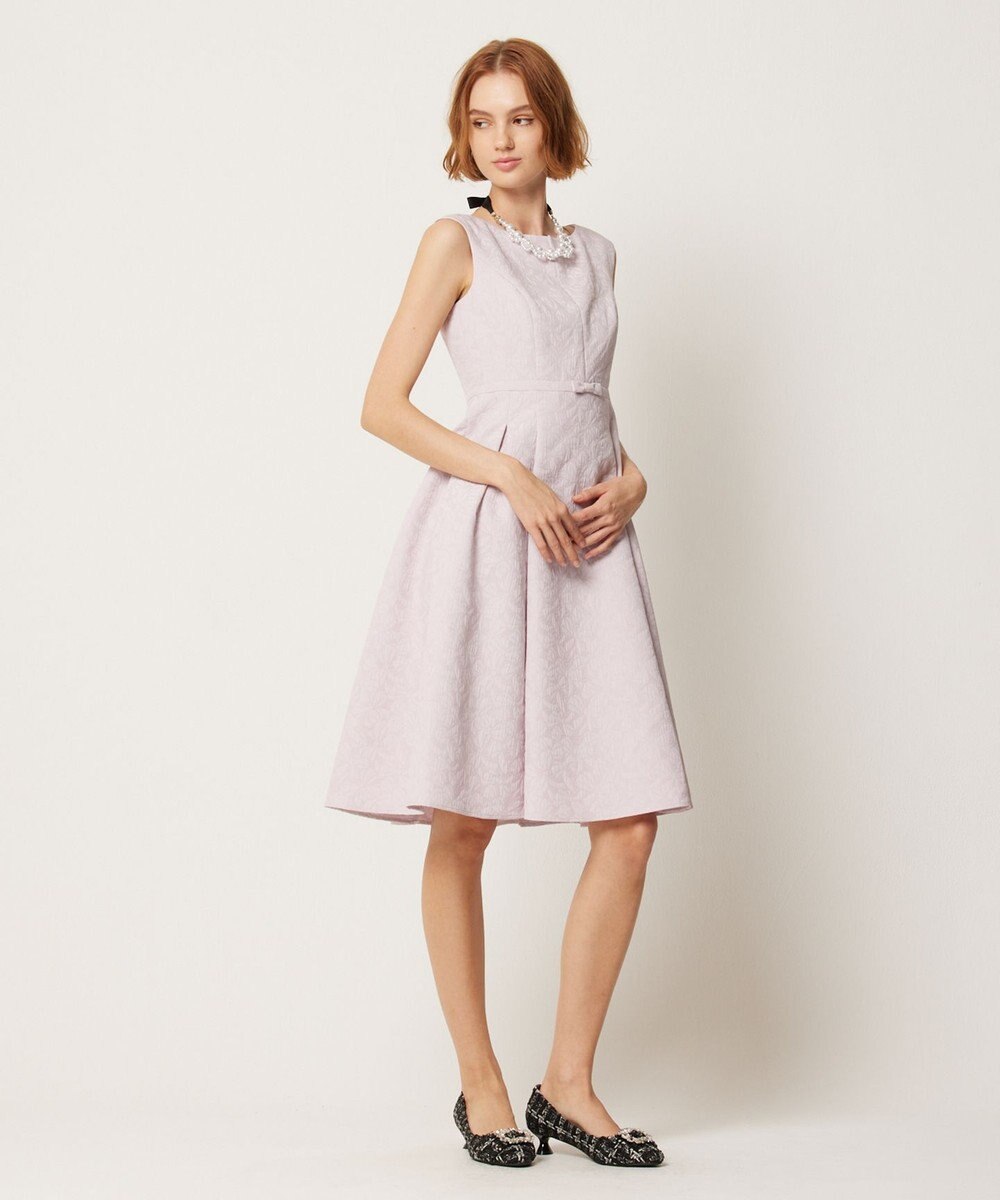 TOCCA 【WEB限定カラーあり】【消臭・洗える】RIBBON LABYRINTH JACQUARD ドレス 