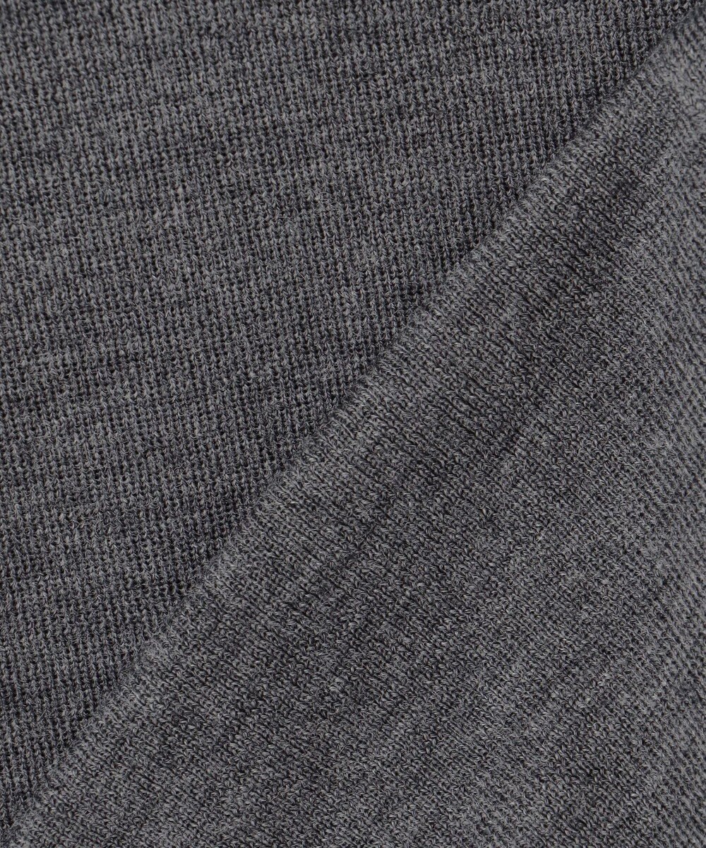 ICB 【洗える】エクストラファインメリノ カーディガン 