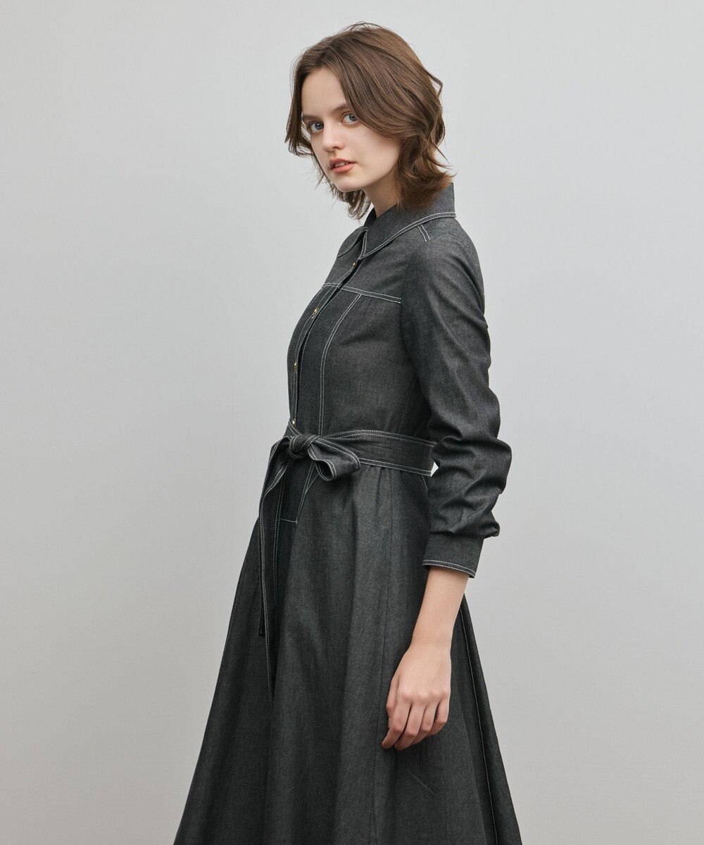 GRACE CONTINENTAL シャツフレアワンピース 