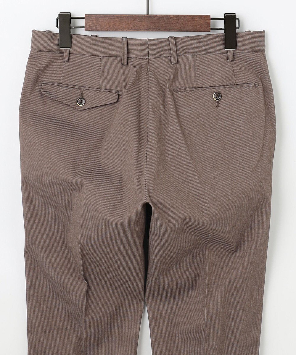 JOSEPH ABBOUD 【ウエストも伸びる！】コードストライプムーブ パンツ 