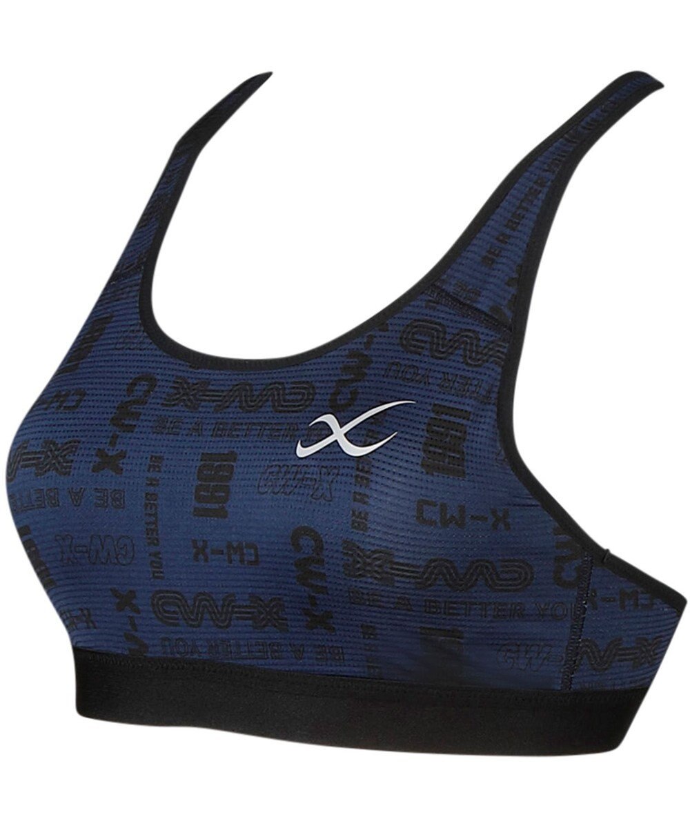 CW-X 【WOMEN】 CW-X スポーツブラ【高校生対応】 ノンワイヤー スポーツゆれケアブラ 成長期のバストのユレ・ズレをおさえる 吸汗速乾・抗菌防臭性(本体) 部活 トレーニング ジョギング ガールズ HTY024 /ワコール 