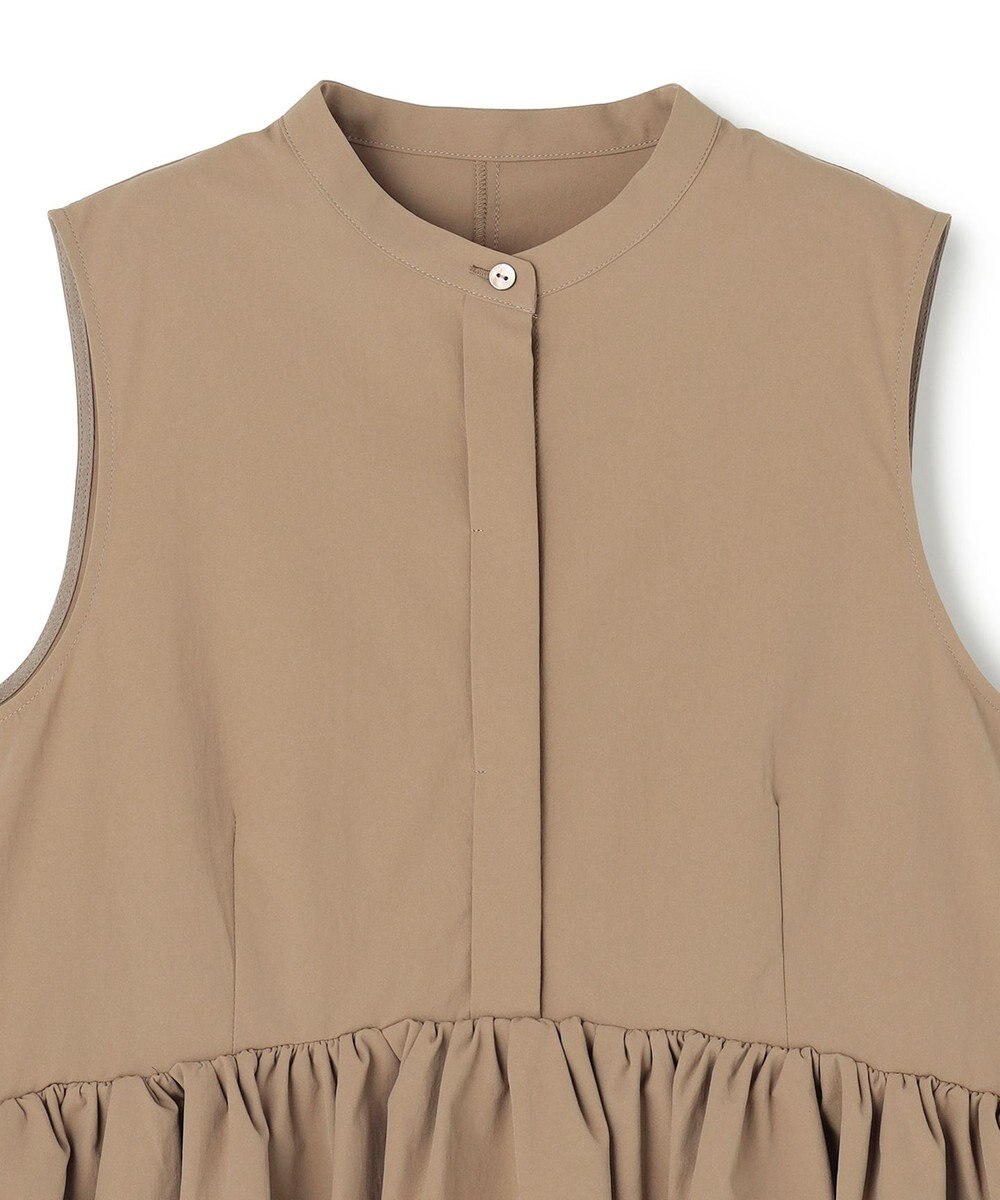 uncrave クールタッチカラータイプライター ペプラムブラウス 