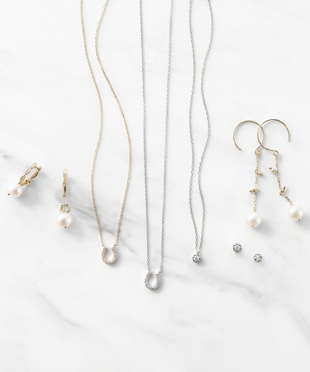 TOCCA 【WEB限定】DIAMOND HORSESHOE PLATINUM NECKLACE プラチナ ダイヤモンド ネックレス 