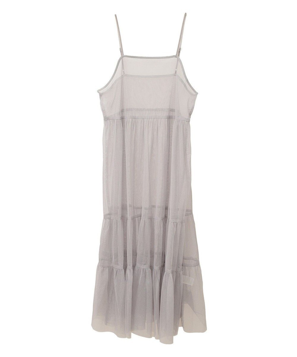 earth music&ecology チュールティアードキャミワンピース 