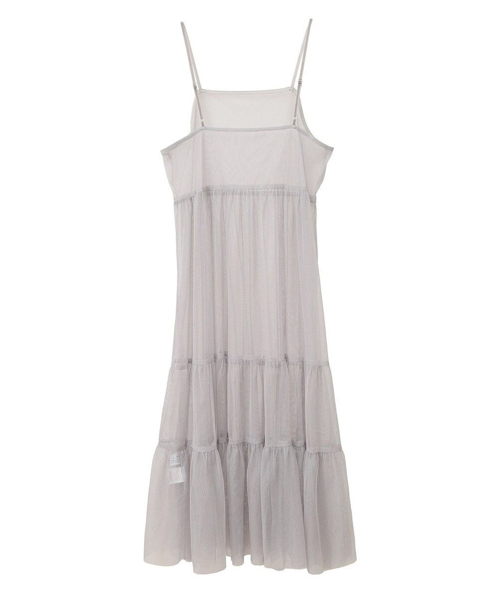 earth music&ecology チュールティアードキャミワンピース 