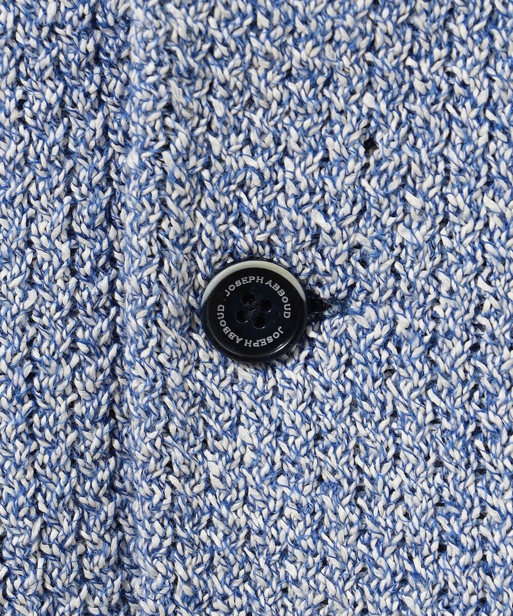 JOSEPH ABBOUD 【和紙使用エコ素材/日本素材/軽量/通気性/速乾性】和紙ムリネ ニット ジャケット 