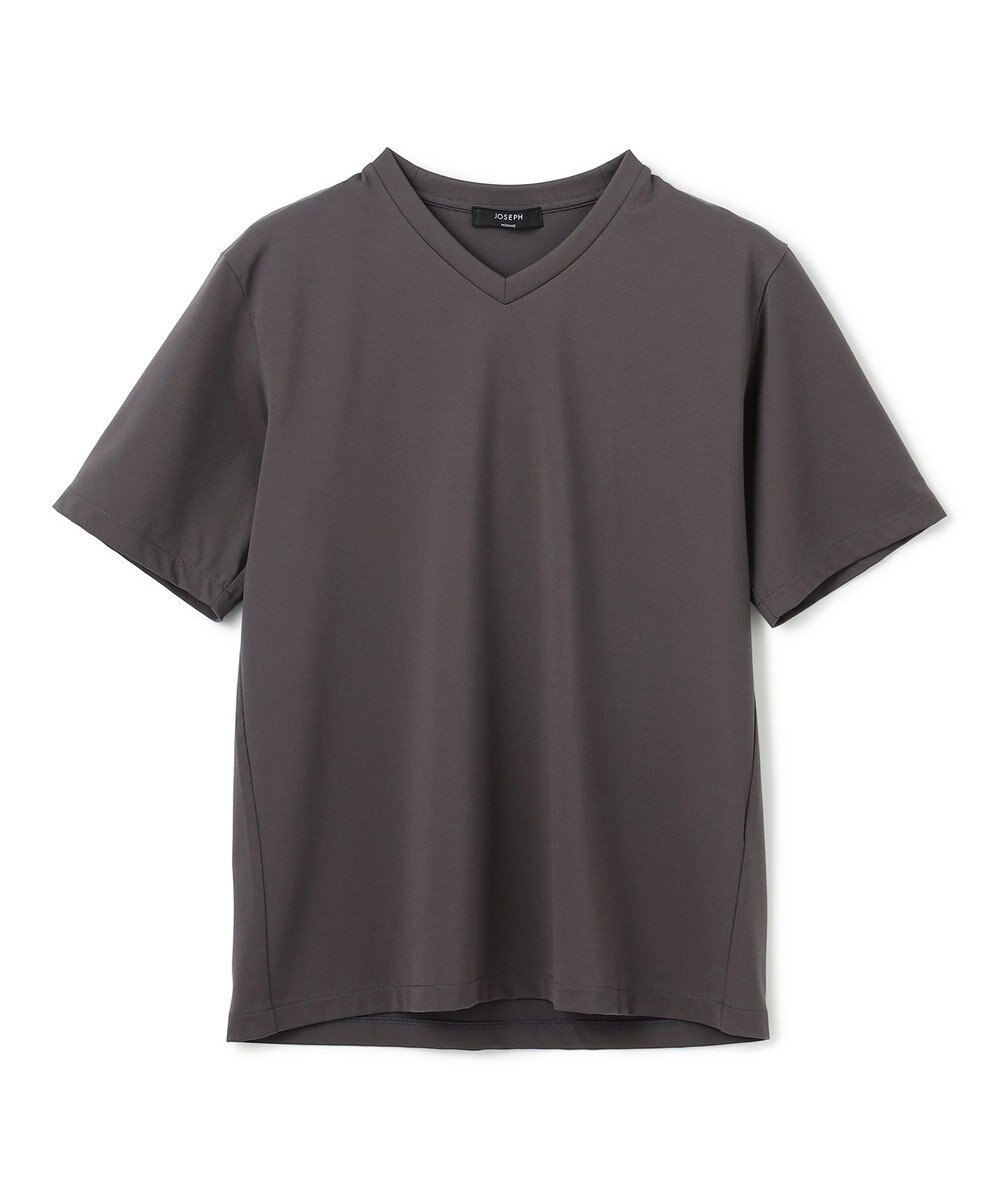 JOSEPH HOMME 【新素材】ハイゲージベアスムース　VネックＴシャツ 