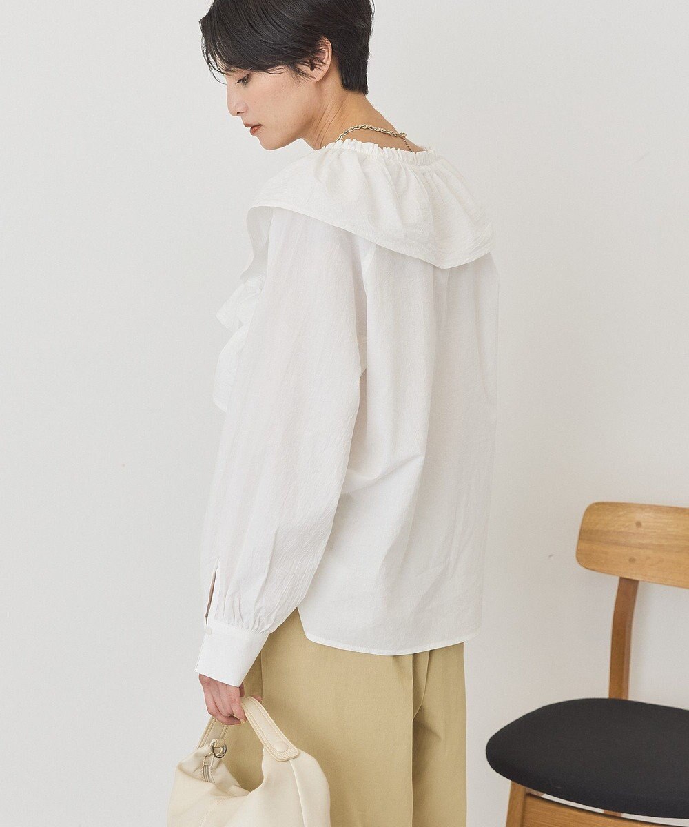AMERICAN HOLIC フリルVネックブラウス 