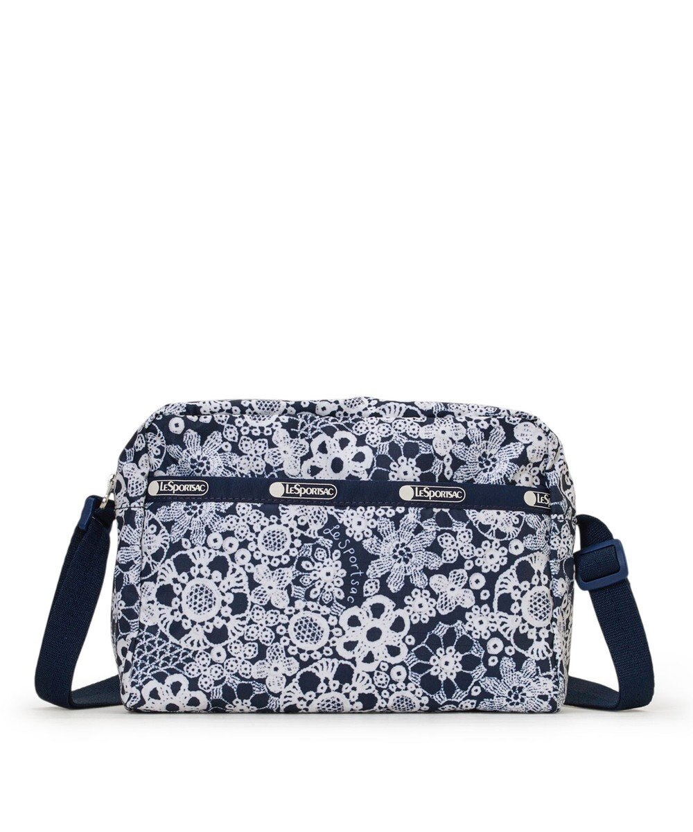LeSportsac DANIELLA CROSSBODY/フローラルレースネイビー 