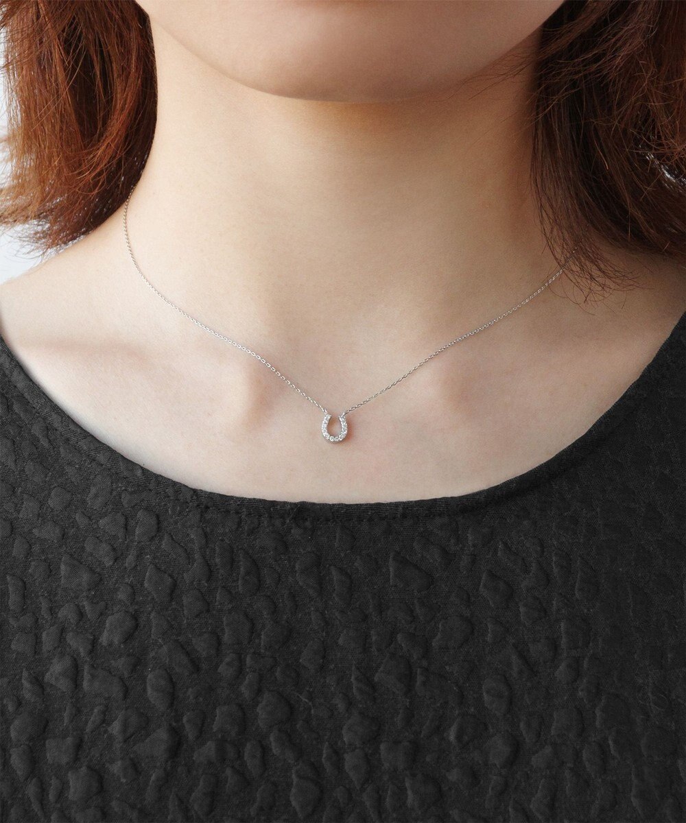 WEB限定】DIAMOND HORSESHOE PLATINUM NECKLACE プラチナ ダイヤモンド ネックレス / TOCCA |  ファッション通販 【公式通販】オンワード・クローゼット