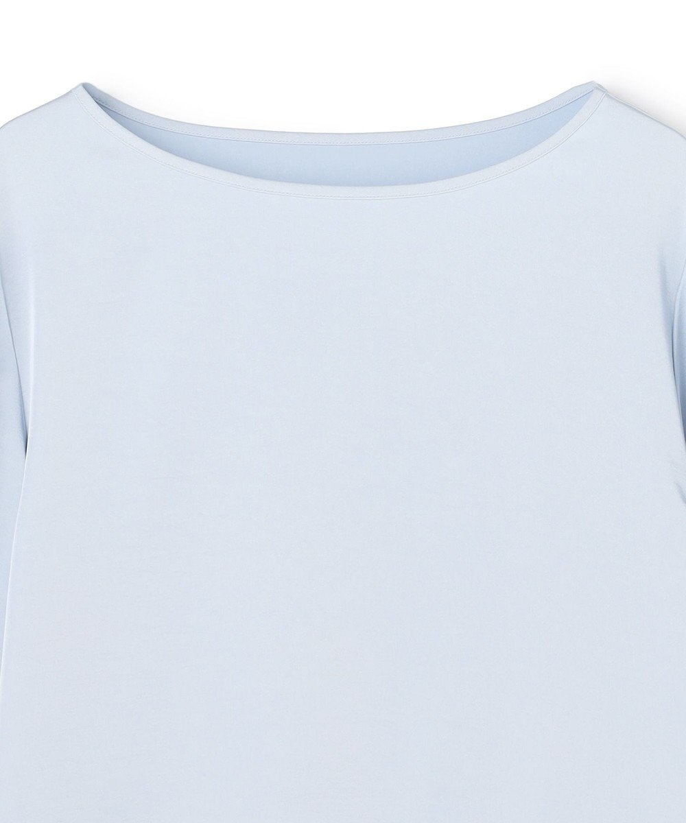 UNFILO サテン レイヤードブラウス 