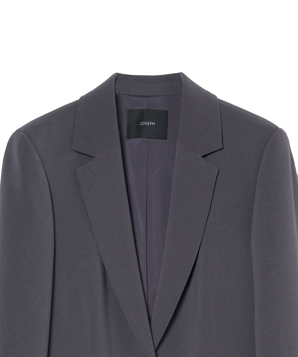 JOSEPH コンフォートクレープ　シングルブレストジャケット 