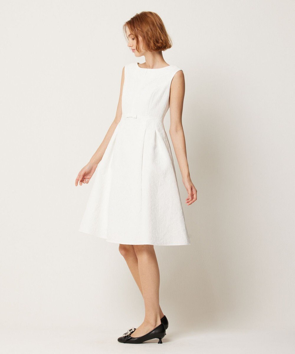 TOCCA 【WEB限定カラーあり】【消臭・洗える】RIBBON LABYRINTH JACQUARD ドレス 