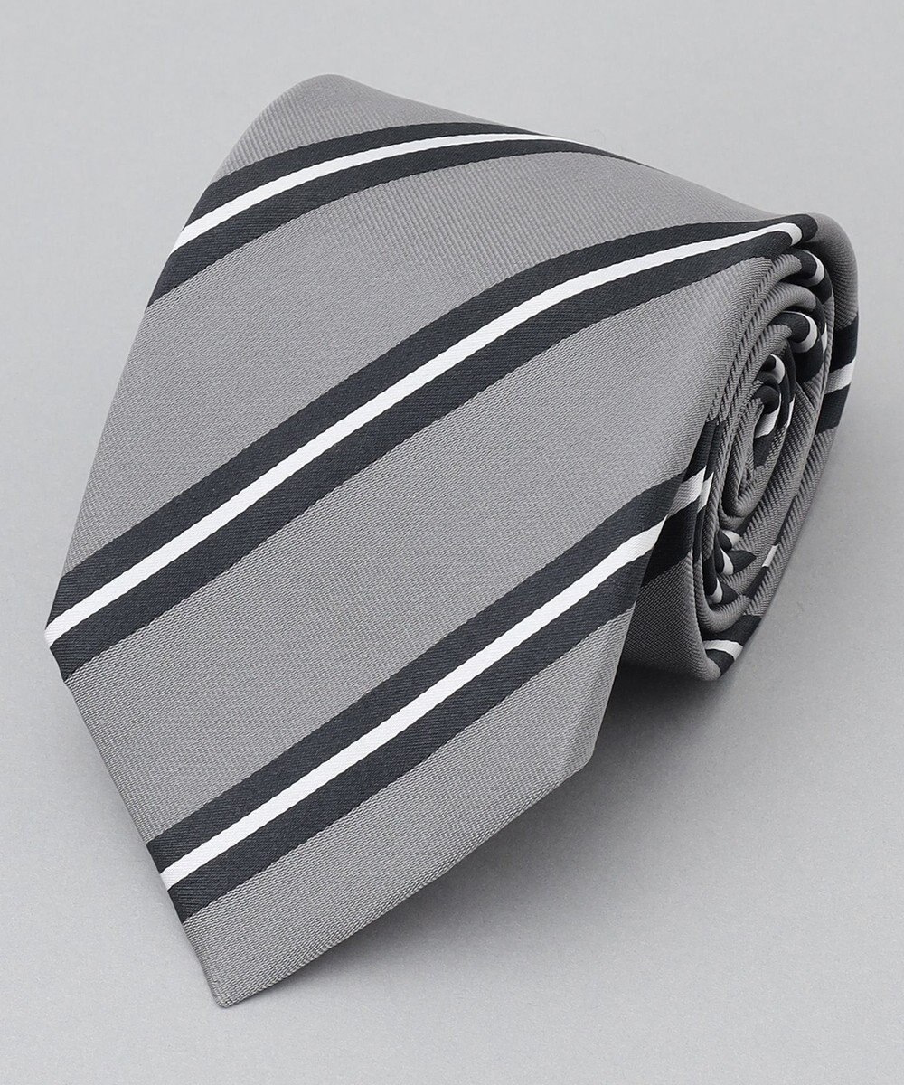 GOTAIRIKU GOTAIRIKU別注【日本製】シルク ネクタイ_ストライプ 