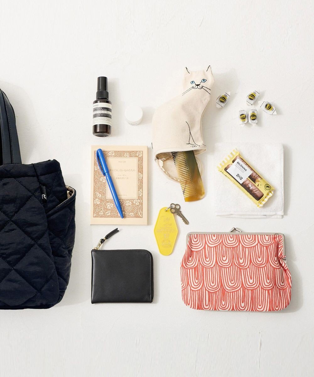 ROOTOTE 3673【仕切り+自立+撥水】LT.デリ.パルーティ.キルト-D 