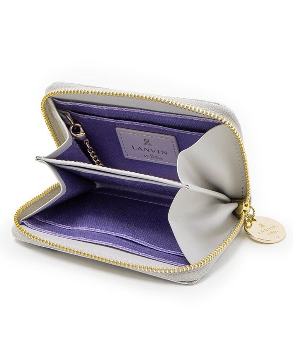 LANVIN en Bleu ペティアン キーケース小銭入れ 